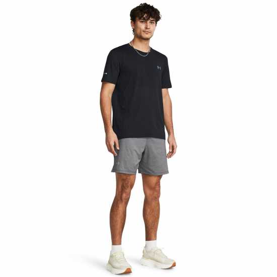Under Armour Armour Launch Elite 7'' Hthr Short Running Mens Сиво Атлетика