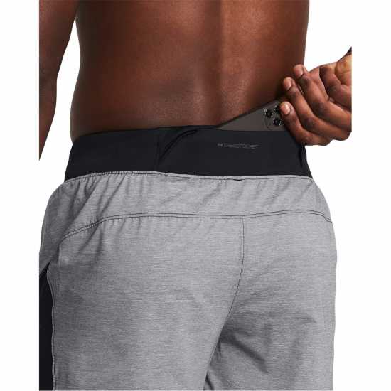 Атлетика Under Armour Armour Launch Elite 7'' Hthr Short Running Mens Black Under Armour Armour Launch Elite 7'' Hthr Short Running Mens Black Атлетика
