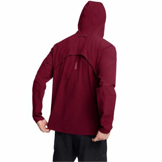 Under Armour Armour Outrun The Storm Jacket Running Mens Червено Мъжки якета и палта