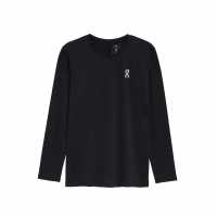 On Men's Core Long-Sleeve Performance Running Tops Черно On Men's Core Long-Sleeve Performance Running Tops Черно