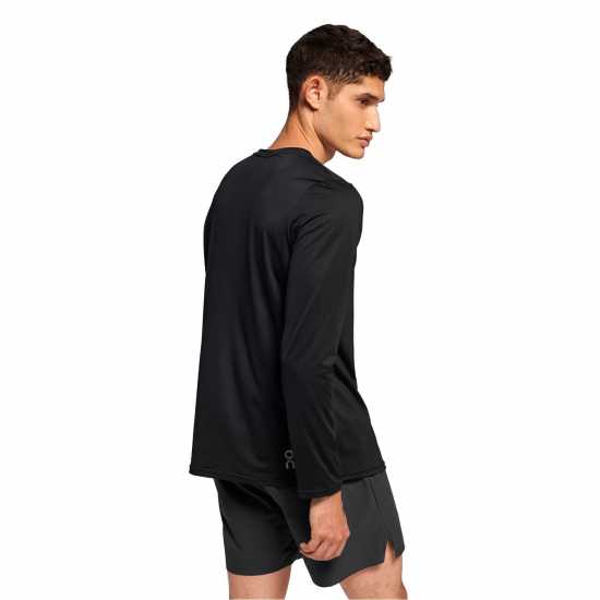 On Men's Core Long-Sleeve Performance Running Tops Черно On Men's Core Long-Sleeve Performance Running Tops Черно