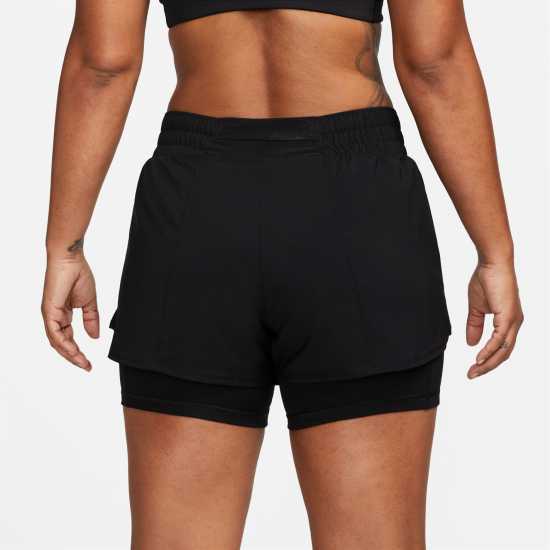 Nike One Women's Dri-FIT Mid-Rise 3 2-in-1 Shorts  Дамски клинове за фитнес