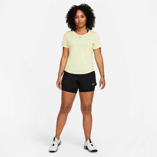Nike One Women's Dri-FIT Mid-Rise 3 2-in-1 Shorts  Дамски клинове за фитнес
