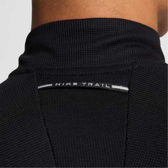 Nike Trail Long Sleeve Mid Layer T-Shirt Черно/Бяло Атлетика