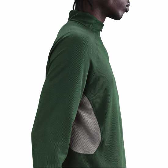 Nike Trail Long Sleeve Mid Layer T-Shirt Fir/Clay Grn Атлетика