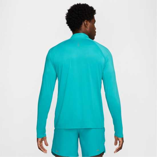 Nike Мъжко Горнище Полу-Цип Stride Half Zip Top Mens Прахав катран Атлетика