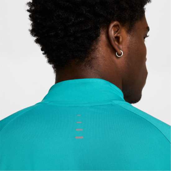 Nike Мъжко Горнище Полу-Цип Stride Half Zip Top Mens Прахав катран Атлетика