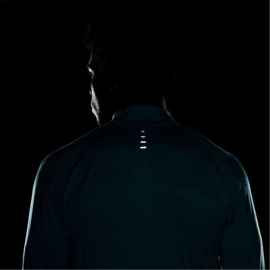 Nike Мъжко Горнище Полу-Цип Stride Half Zip Top Mens Прахав катран Атлетика