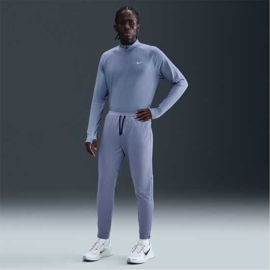 Nike Мъжко Горнище Полу-Цип Stride Half Zip Top Mens World Indigo Атлетика