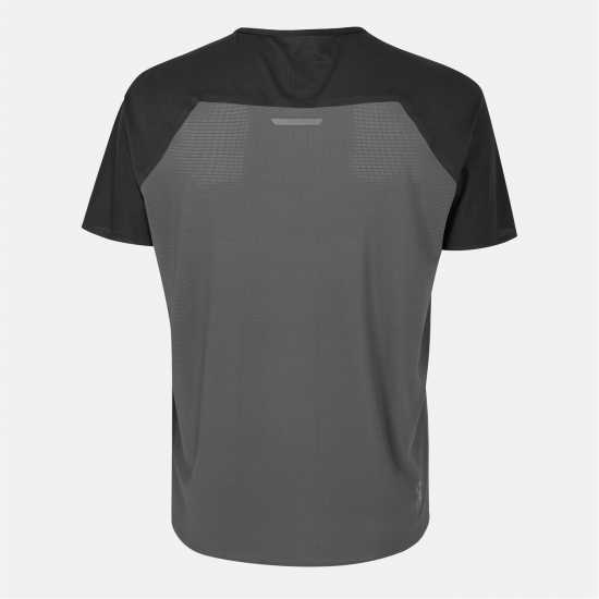 On Men's Short-Sleeve Performance Running Top Black Eclipse On Men's Short-Sleeve Performance Running Top Black Eclipse