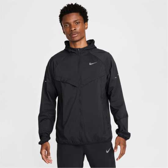 Nike Stride Jacket Черно/Сребро Мъжки якета и палта