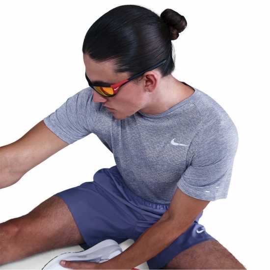 Атлетика Nike Stride Short Sleeve Performance Tee Mens World Indigo Nike Stride Short Sleeve Performance Tee Mens World Indigo Атлетика