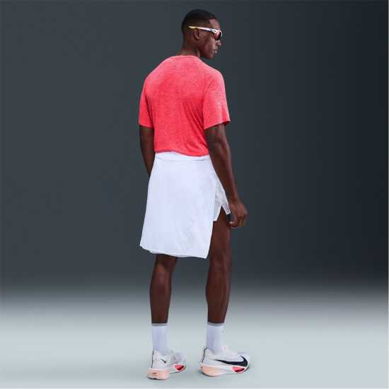 Nike Stride Short Sleeve Performance Tee Mens Crimson Атлетика