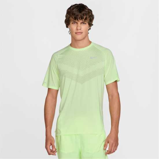 Nike Stride Short Sleeve Performance Tee Mens Почти Волт Атлетика