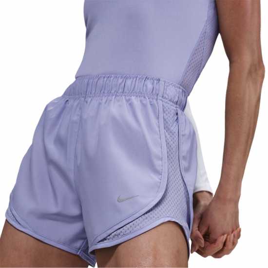 Дамски дрехи за бягане Nike Tempo Women's Dri-Fit Mid-Rise Brief-Lined Running Shorts Лилав лед Nike Tempo Women's Dri-Fit Mid-Rise Brief-Lined Running Shorts Лилав лед Дамски дрехи за бягане
