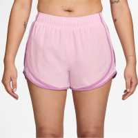 Nike Tempo Women's Dri-Fit Mid-Rise Brief-Lined Running Shorts Pink Foam Nike Tempo Women's Dri-Fit Mid-Rise Brief-Lined Running Shorts Pink Foam