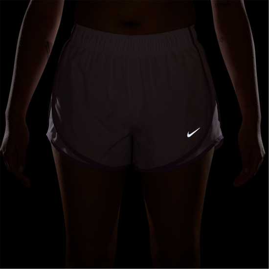 Nike Tempo Women's Dri-Fit Mid-Rise Brief-Lined Running Shorts Pink Foam 