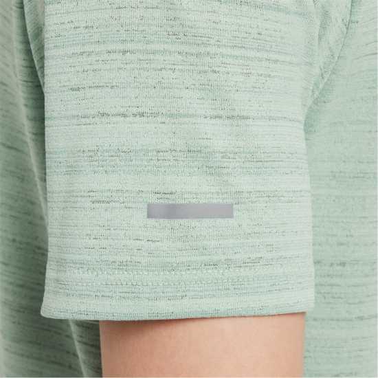 Nike Dri-Fit Miler Big Kids' (Boys') Training Top Зелено 