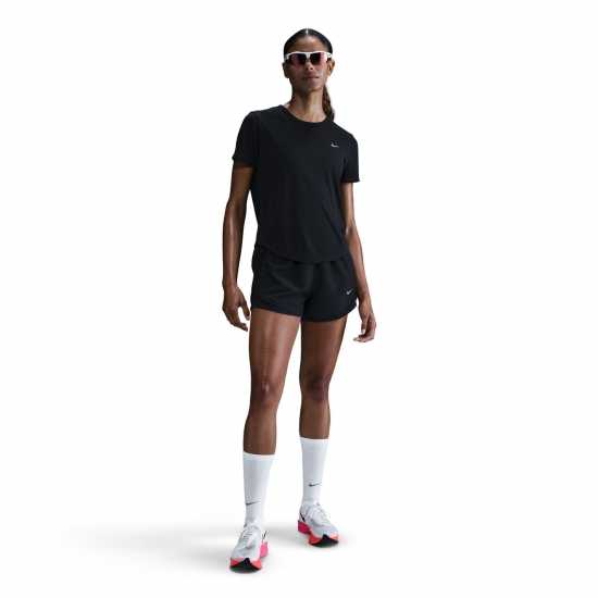 Nike Tempo Women's Dri-FIT Short-Sleeve Running Top Черно Атлетика