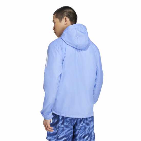 Мъжки якета и палта Adidas Мъжко Яке За Бягане Own The Run Jacket Mens Blue Fusion Adidas Мъжко Яке За Бягане Own The Run Jacket Mens Blue Fusion Мъжки якета и палта