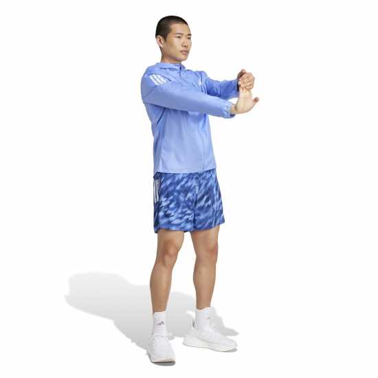 Мъжки якета и палта Adidas Мъжко Яке За Бягане Own The Run Jacket Mens Blue Fusion Adidas Мъжко Яке За Бягане Own The Run Jacket Mens Blue Fusion Мъжки якета и палта