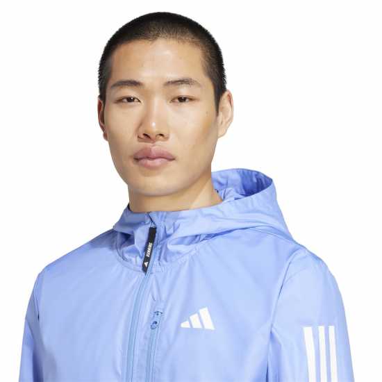 Мъжки якета и палта Adidas Мъжко Яке За Бягане Own The Run Jacket Mens Blue Fusion Adidas Мъжко Яке За Бягане Own The Run Jacket Mens Blue Fusion Мъжки якета и палта