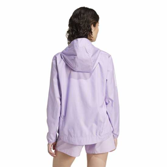 Adidas Дамско Яке Own The Run Running Jacket Womens Powder Plum Дамски якета и палта