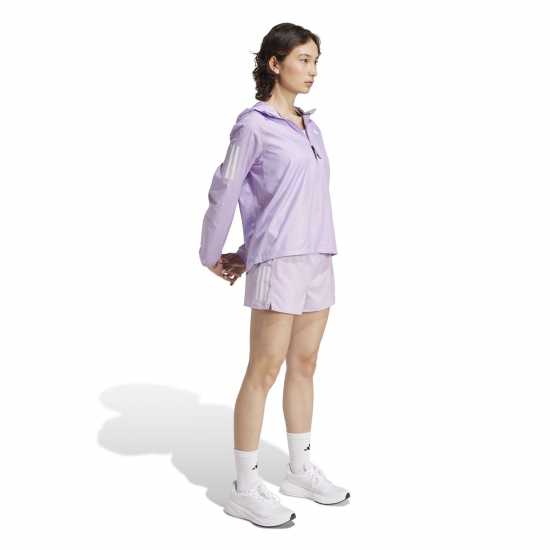 Adidas Дамско Яке Own The Run Running Jacket Womens Powder Plum Дамски якета и палта