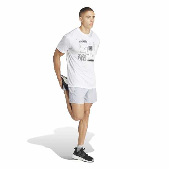 Атлетика Adidas Own The Run Shorts Running Mens Хало Сребърно Adidas Own The Run Shorts Running Mens Хало Сребърно Атлетика