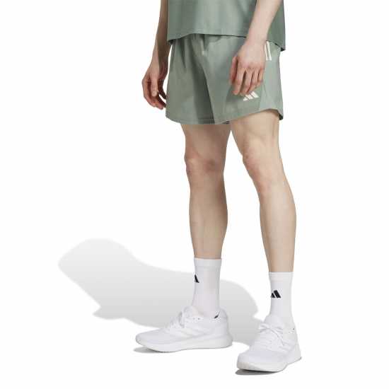 Атлетика Adidas Own The Run Shorts Running Mens Сребърно зелено Adidas Own The Run Shorts Running Mens Сребърно зелено Атлетика