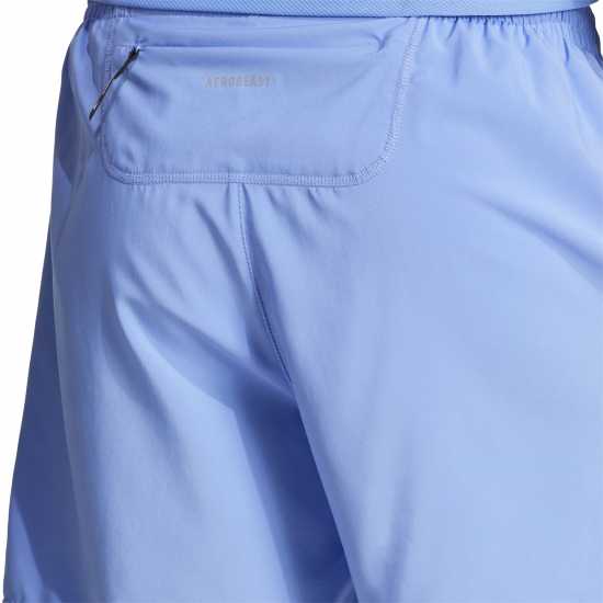Adidas Own The Run Shorts Running Mens Blue Fusion Атлетика