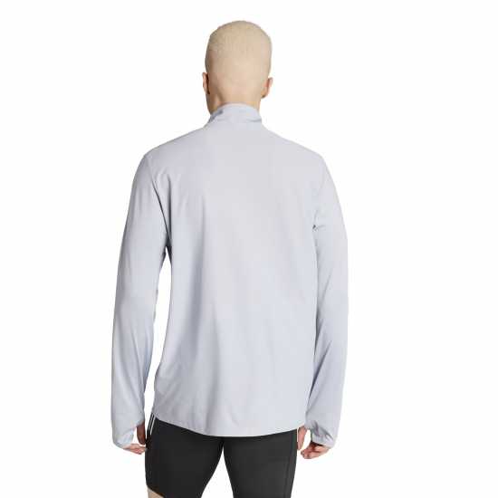 Атлетика Adidas Мъжко Горнище За Бягане Own The Run Half-Zip Running Top Mens Хало Сребърно Adidas Мъжко Горнище За Бягане Own The Run Half-Zip Running Top Mens Хало Сребърно Атлетика
