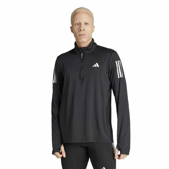 Атлетика Adidas Мъжко Горнище За Бягане Own The Run Half-Zip Running Top Mens Черно Adidas Мъжко Горнище За Бягане Own The Run Half-Zip Running Top Mens Черно Атлетика