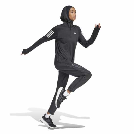 Дамски горнища с цип Adidas Дамско Горнище За Бягане The Run Half-Zip Running Top Womens Черно Adidas Дамско Горнище За Бягане The Run Half-Zip Running Top Womens Черно Дамски горнища с цип