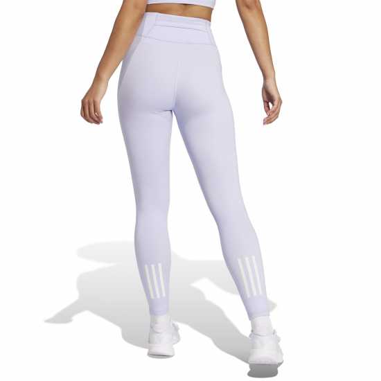 Adidas Own The Run 7/8 Length Running Tight Womens Виолетов оттенък Дамски клинове за фитнес
