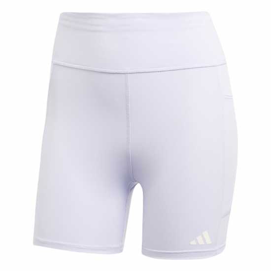 Adidas The Run Short Leggings Womens Виолетов оттенък Дамски клинове за фитнес