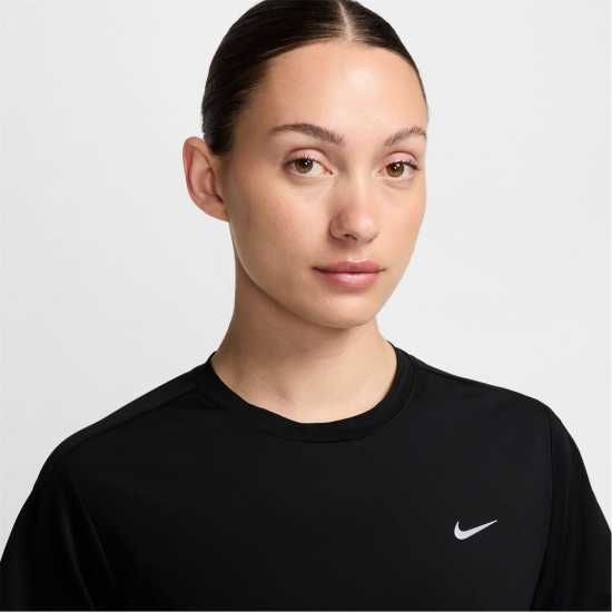 Nike Swift Women's Dri-FIT Short-Sleeve Running Top Черно Атлетика