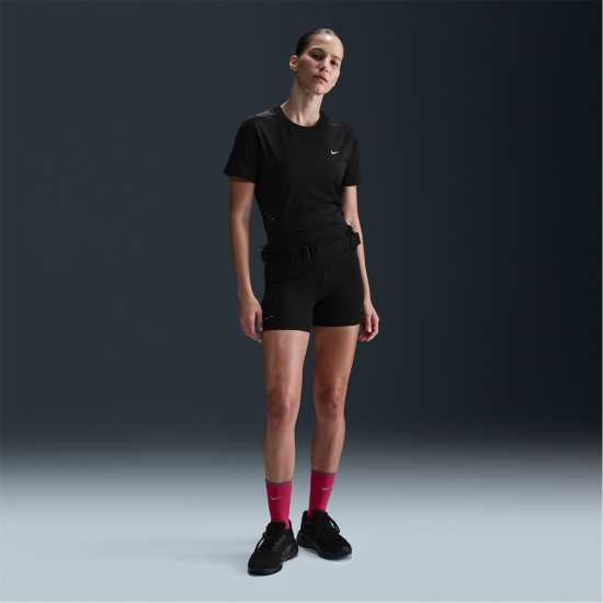 Nike Swift Women's Dri-FIT Short-Sleeve Running Top Черно Атлетика