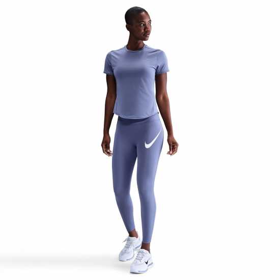 Nike Swift Women's Dri-Fit Short-Sleeve Running Top Световен индиго Nike Swift Women's Dri-Fit Short-Sleeve Running Top Световен индиго