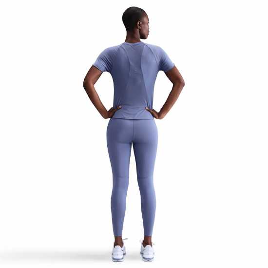 Nike Swift Women's Dri-Fit Short-Sleeve Running Top Световен индиго Nike Swift Women's Dri-Fit Short-Sleeve Running Top Световен индиго