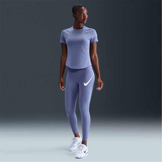 Nike Swift Women's Dri-Fit Short-Sleeve Running Top Световен индиго Nike Swift Women's Dri-Fit Short-Sleeve Running Top Световен индиго