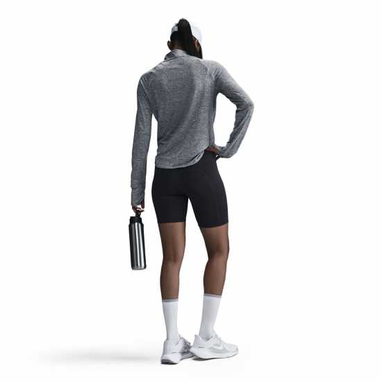 Nike Swift Women's 1/4-Zip Running Top Сив дим/Хтр Nike Swift Women's 1/4-Zip Running Top Сив дим/Хтр