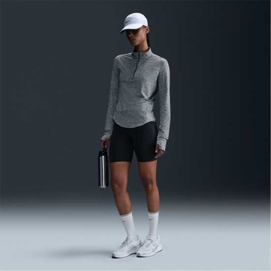 Nike Swift Women's 1/4-Zip Running Top Сив дим/Хтр Nike Swift Women's 1/4-Zip Running Top Сив дим/Хтр