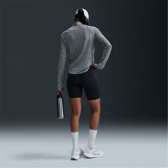 Nike Swift Women's 1/4-Zip Running Top Сив дим/Хтр Nike Swift Women's 1/4-Zip Running Top Сив дим/Хтр