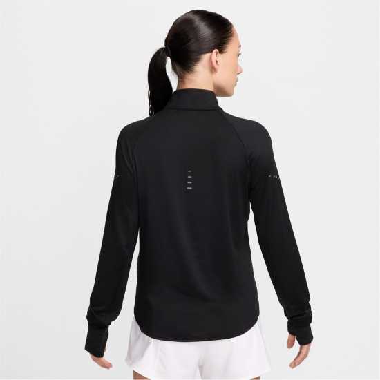 Nike Swift Women's 1/4-Zip Running Top Черно Атлетика