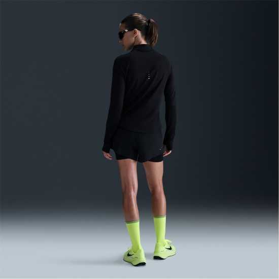 Nike Swift Women's 1/4-Zip Running Top Черно Атлетика
