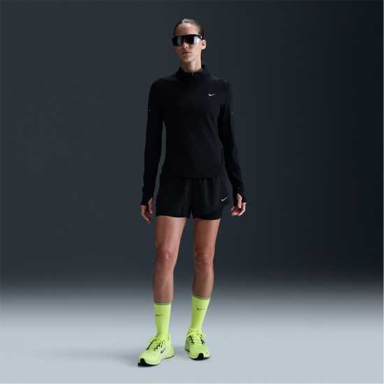 Nike Swift Women's 1/4-Zip Running Top Черно Атлетика