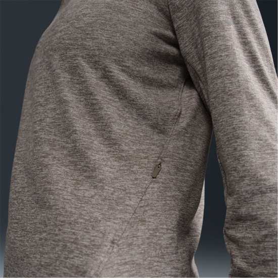 Nike Swift Women's 1/4-Zip Running Top Кафяво минк Атлетика