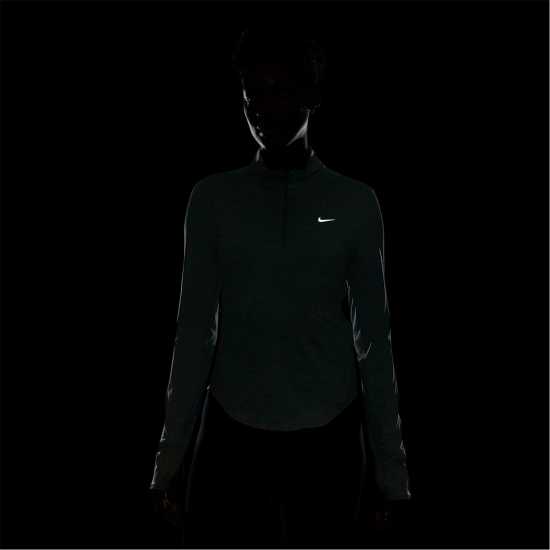 Nike Swift Women's 1/4-Zip Running Top Канон Хийзър 