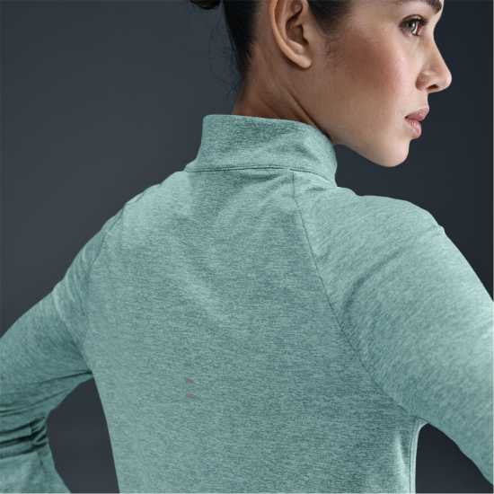 Nike Swift Women's 1/4-Zip Running Top Канон Хийзър 